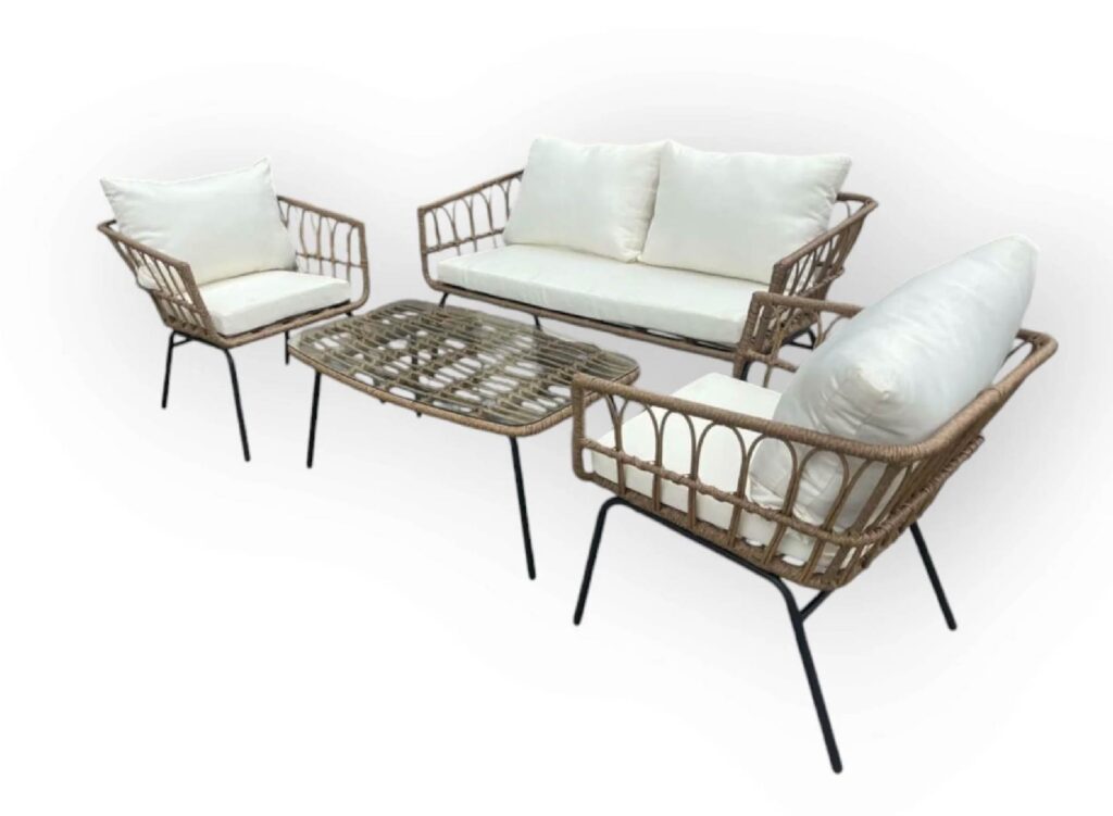 פינת-ישיבה-ממתכת-וראטן